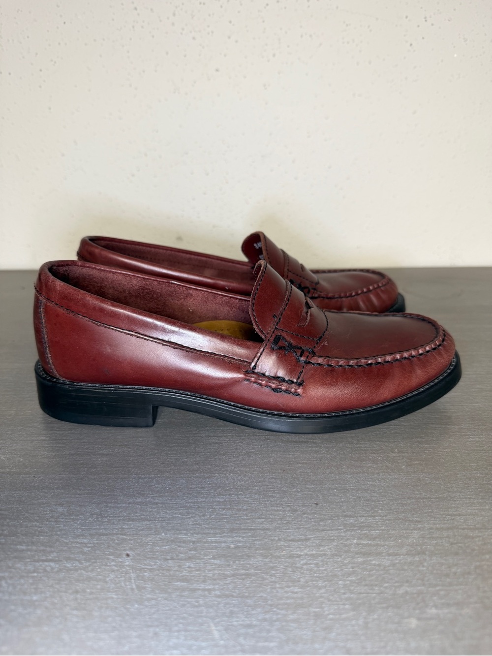 Vintage G.H. Bass Weejuns Katherine II Penny Loafers Leather Women’s Shoes 6 M - Picture 2 of 11